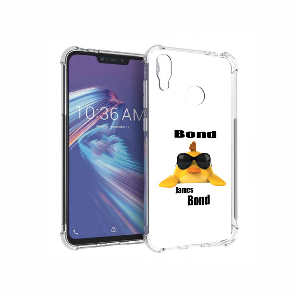 

Чехол MyPads Tocco для Asus ZenFone Max M2 (ZB633KL) бонд, Прозрачный, Tocco