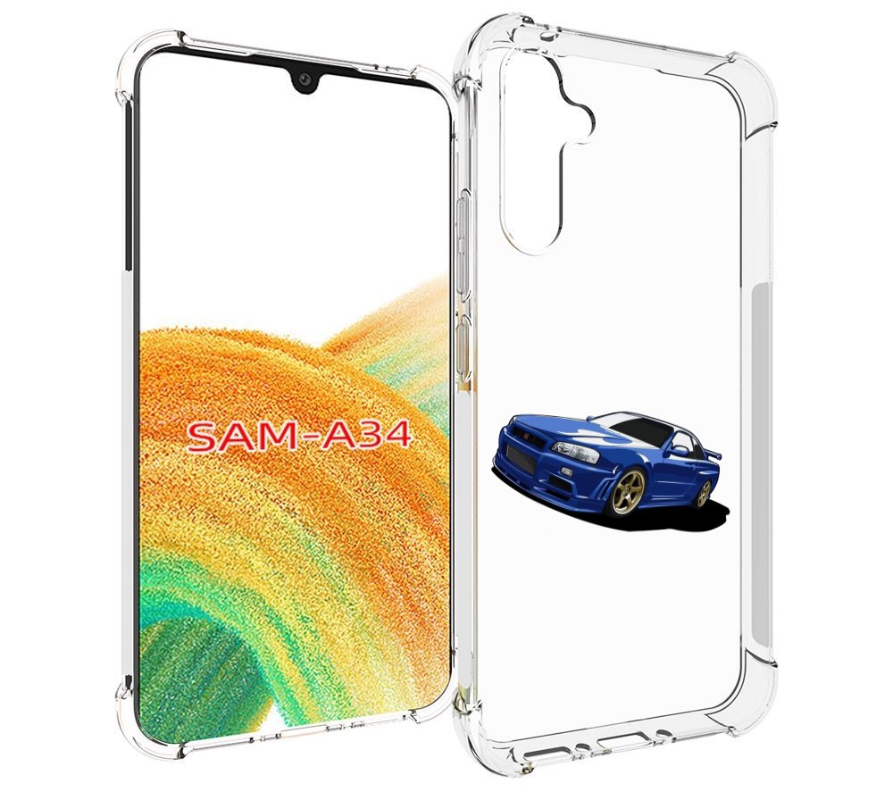 

Чехол MyPads Джитиэр для Samsung Galaxy A34, Tocco