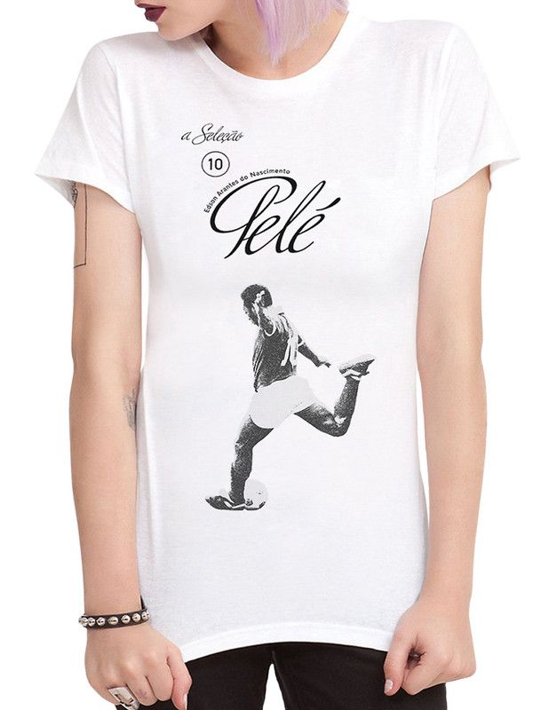 

Футболка женская DreamShirts Studio Футболист Пеле PEL-44850-1 черная XL, Черный, Футболист Пеле PEL-44850-1