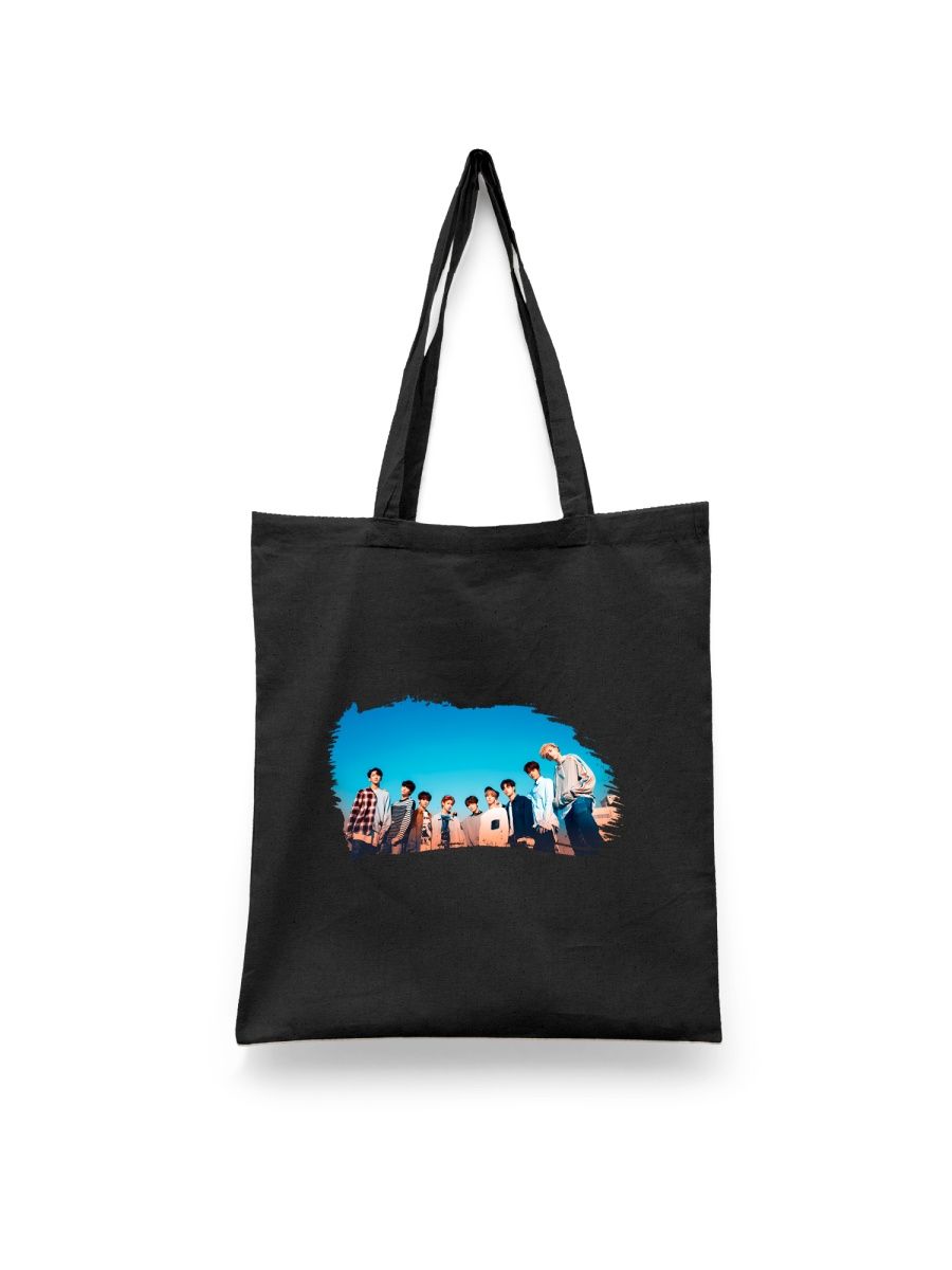 

Шоппер унисекс Каждому Своё Stray Kids/K-Pop MGSK16, черный, Stray Kids/K-Pop MGSK16