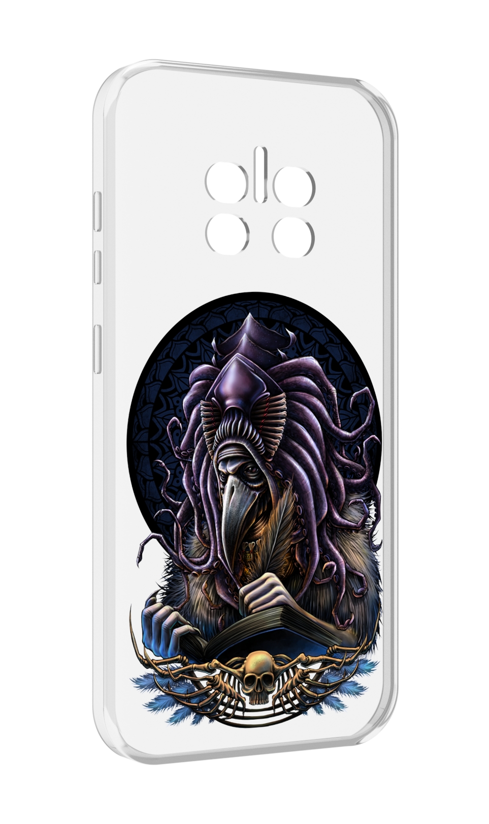 

Чехол MyPads умный ворон для Doogee V11, Прозрачный, Tocco