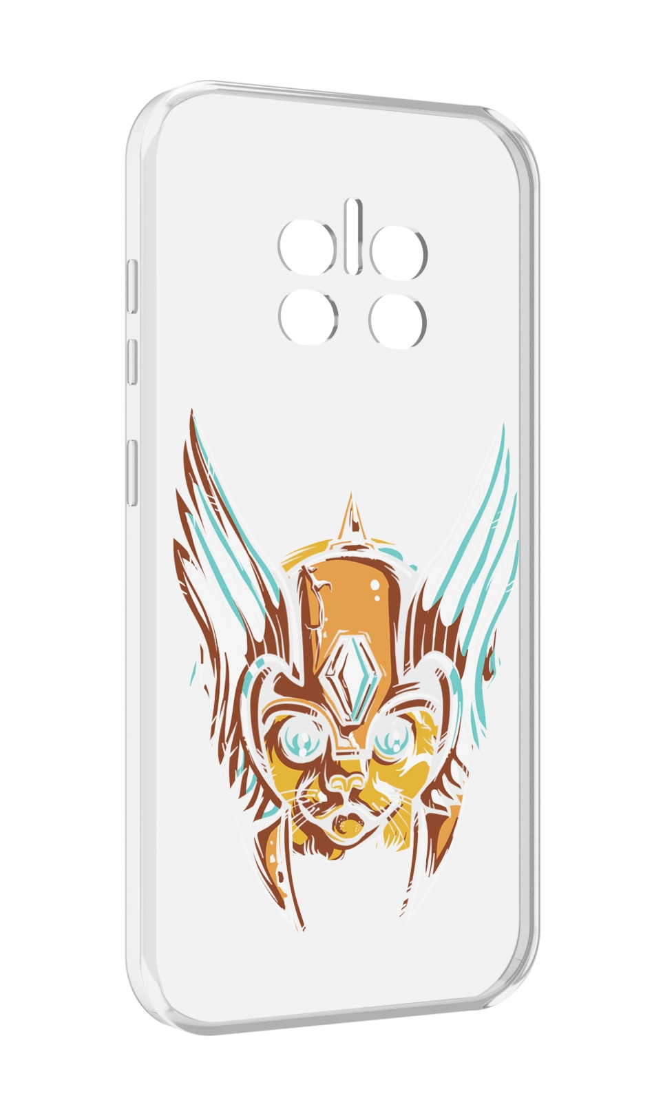 

Чехол MyPads тор абстракция для Doogee V11, Прозрачный, Tocco