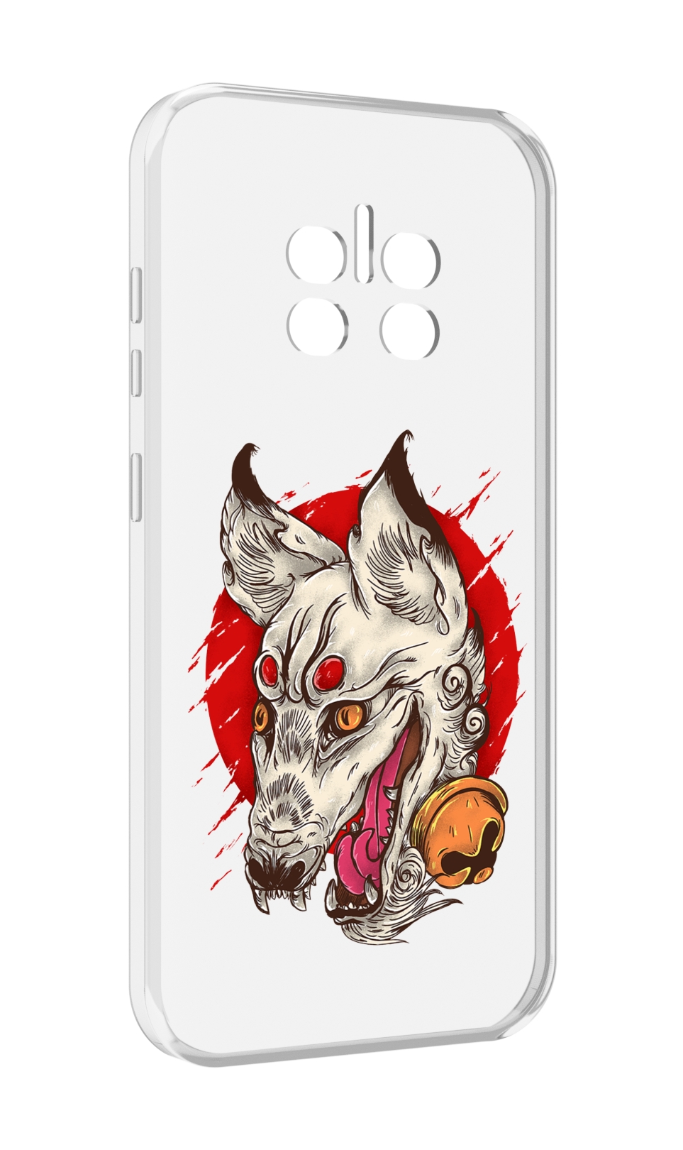 

Чехол MyPads страшная собака для Doogee V11, Прозрачный, Tocco