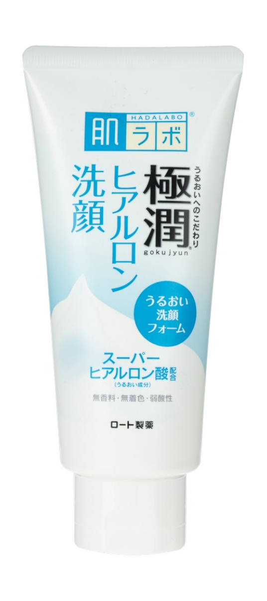 Пенка для умывания Hadalabo Gokujyun Hyaluronic Face Wash Foam