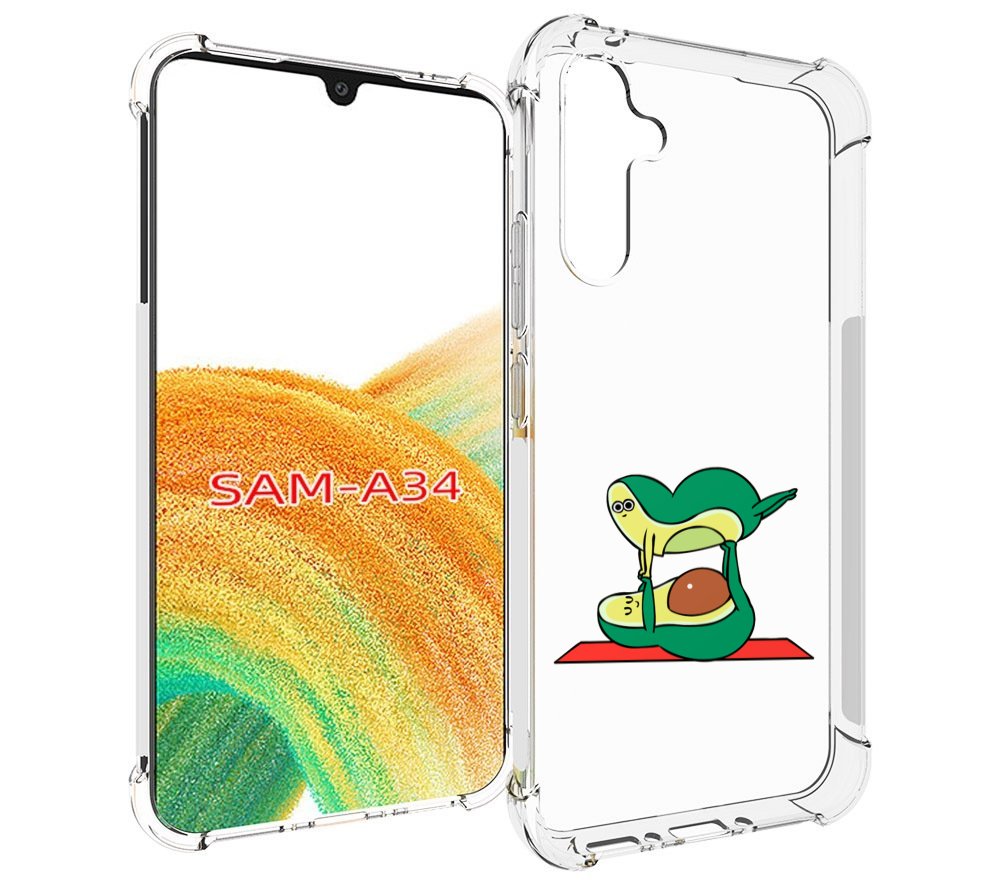 

Чехол MyPads Две-половинки для Samsung Galaxy A34, Tocco