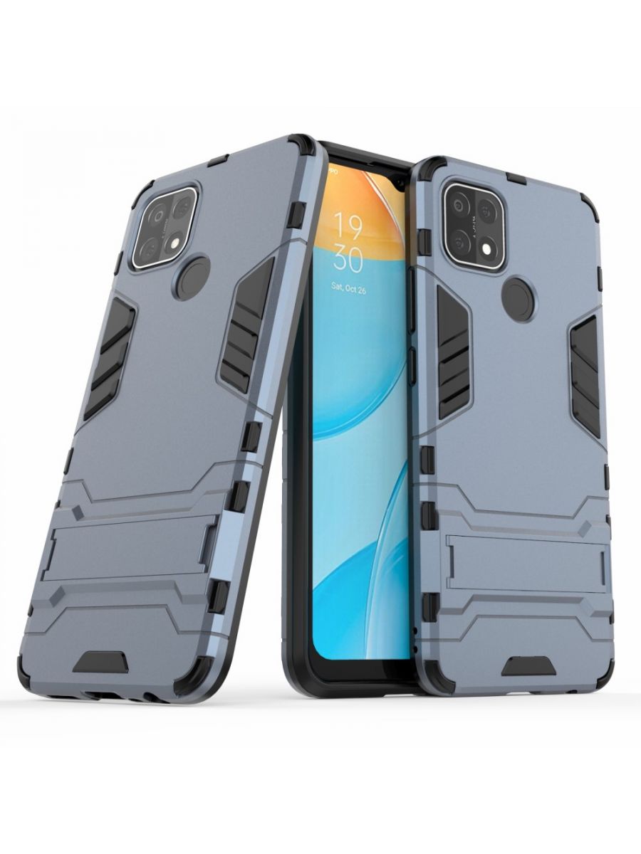 

Чехол Iron для смартфона Oppo A15 Синий