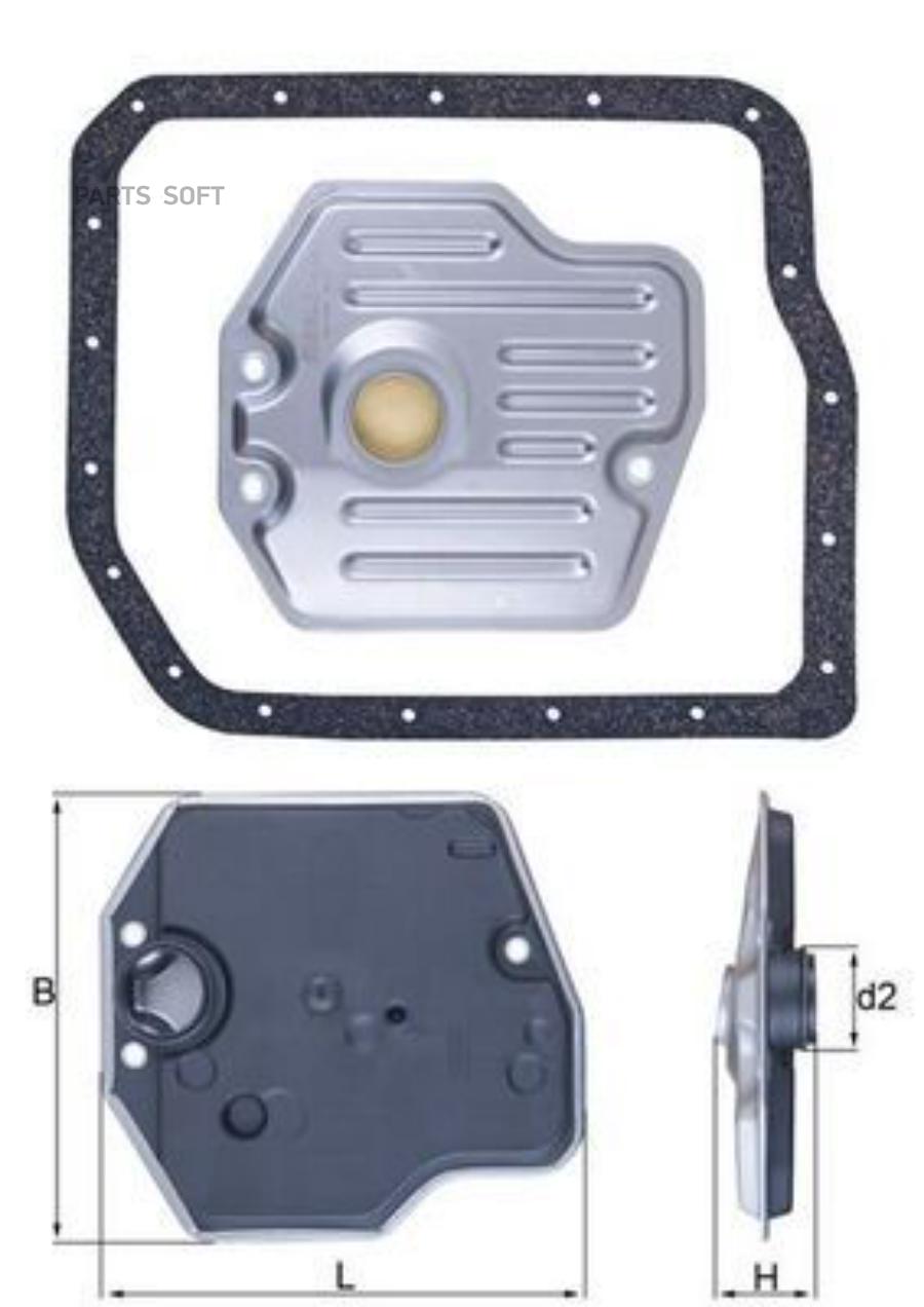 MAHLE Фильтр гидравлический