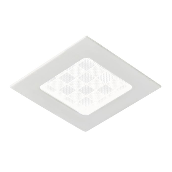 фото Светильник встраиваемый ambrella light led downlight, s502 w, 3w, led