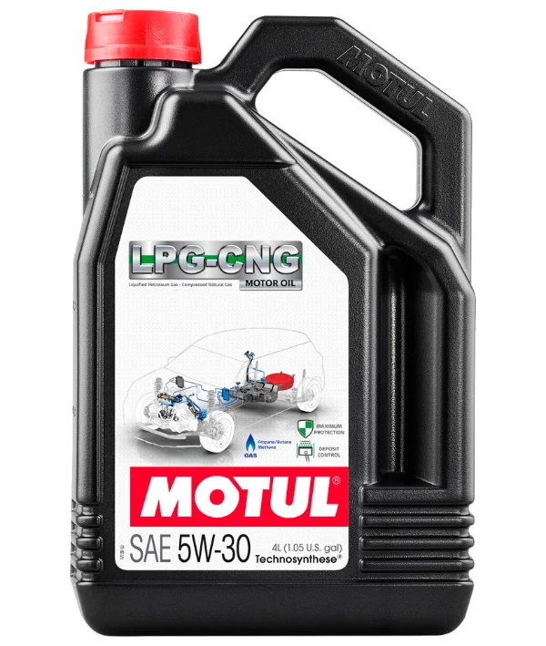 Моторное масло Motul LPG-CNG 5W30 4л