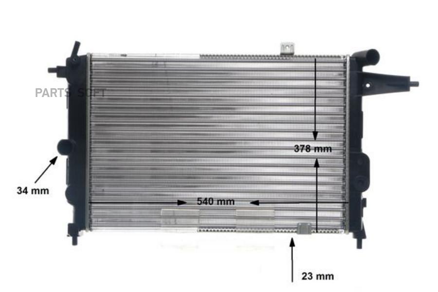 

MAHLE Радиатор системы охлаждения