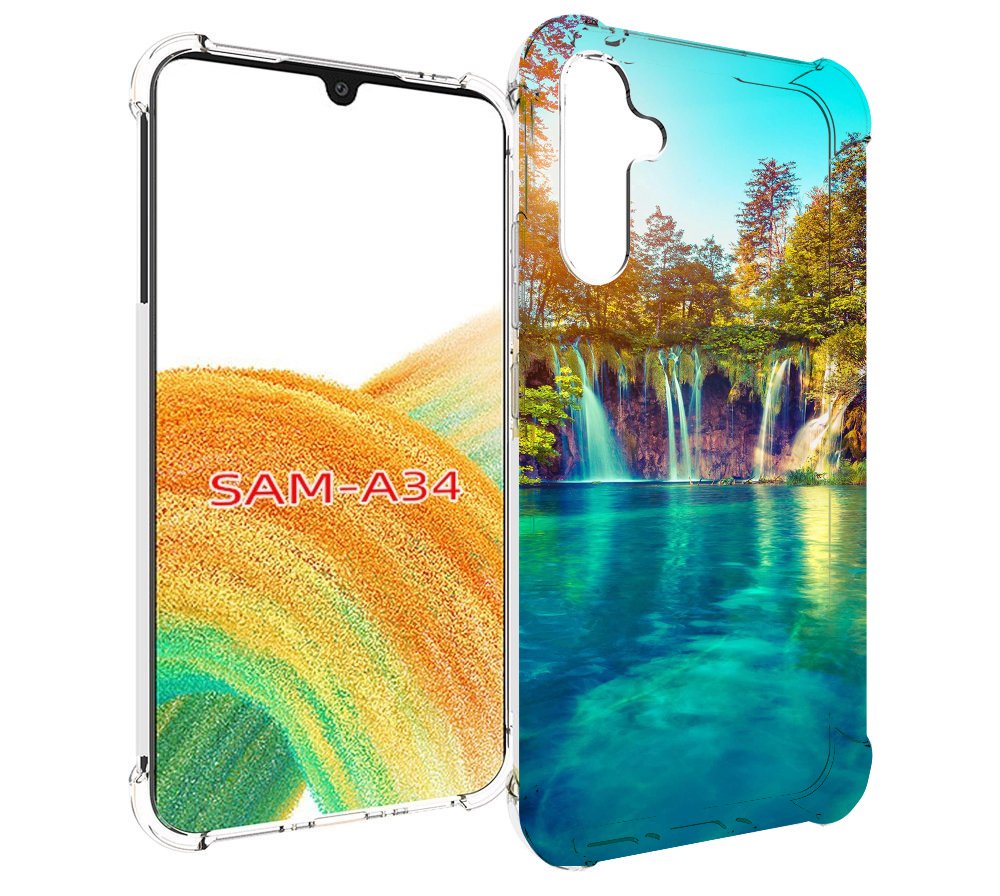 

Чехол MyPads Водапад-2 для Samsung Galaxy A34, Tocco