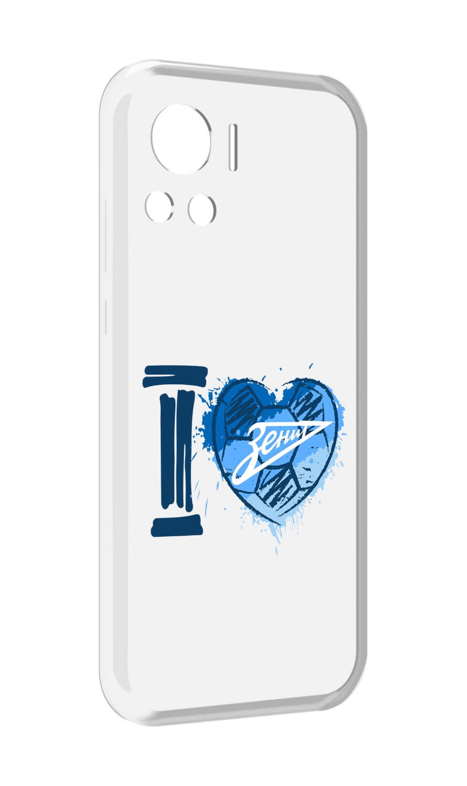 

Чехол MyPads ФК я люблю зенит для Motorola Edge 30 Ultra, Прозрачный, Tocco