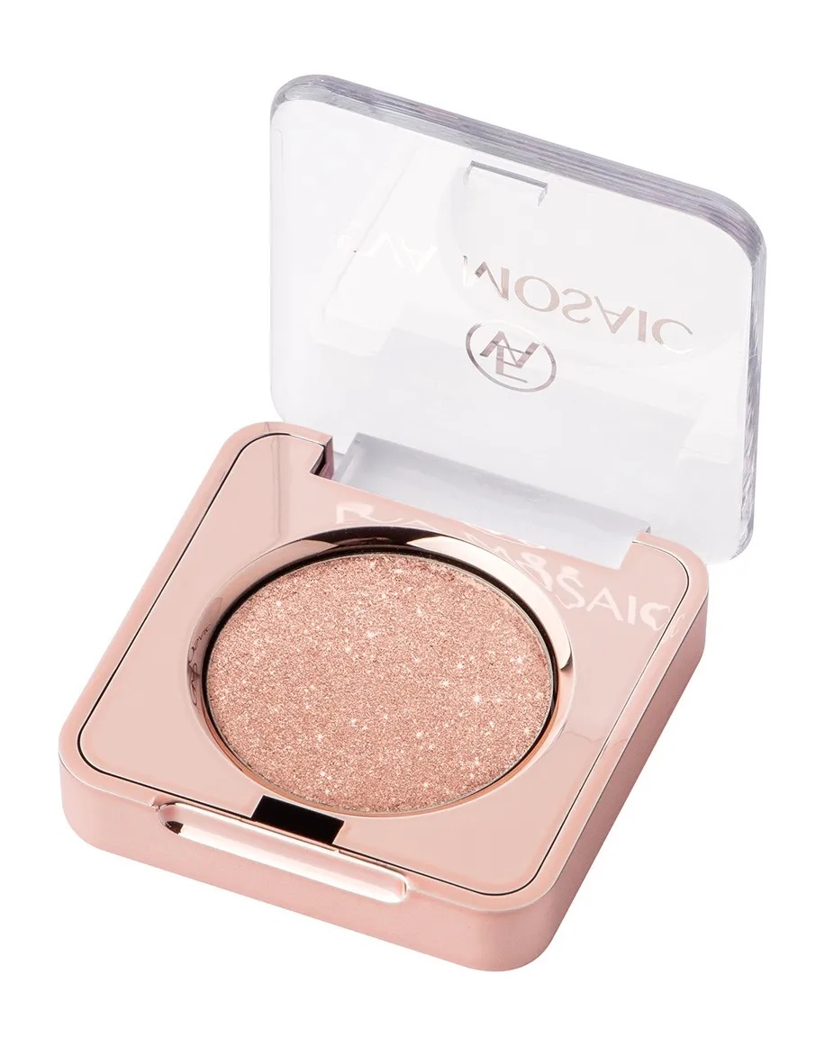 фото Тени для век со сверкающим финишем eva mosaic mono eye shadow shimmer 19