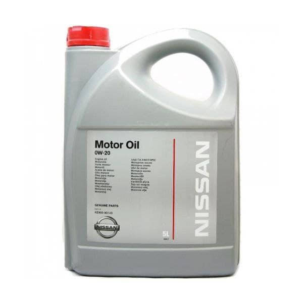 Моторное масло Nissan синтетическое 0W20 5л
