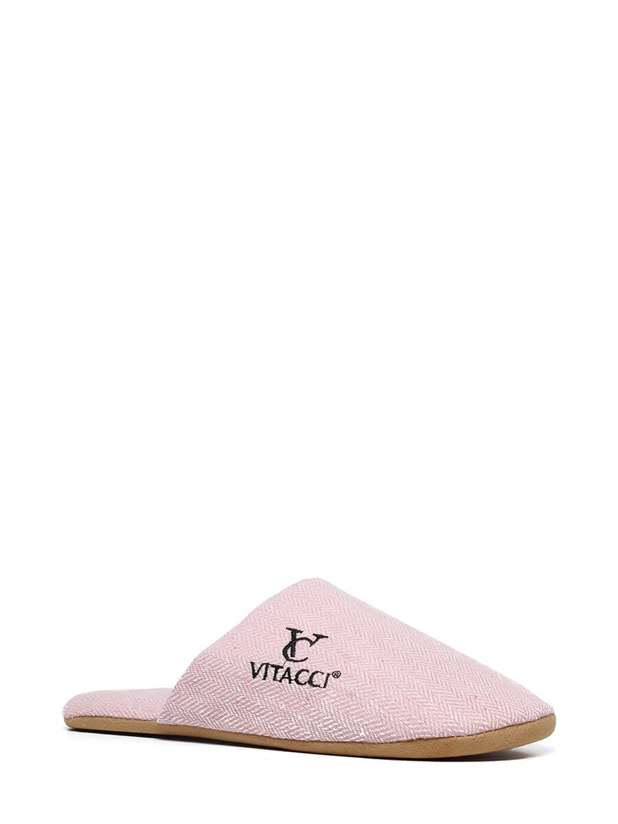 Тапочки женские Vitacci SLIP12 розовые 40-41 RU