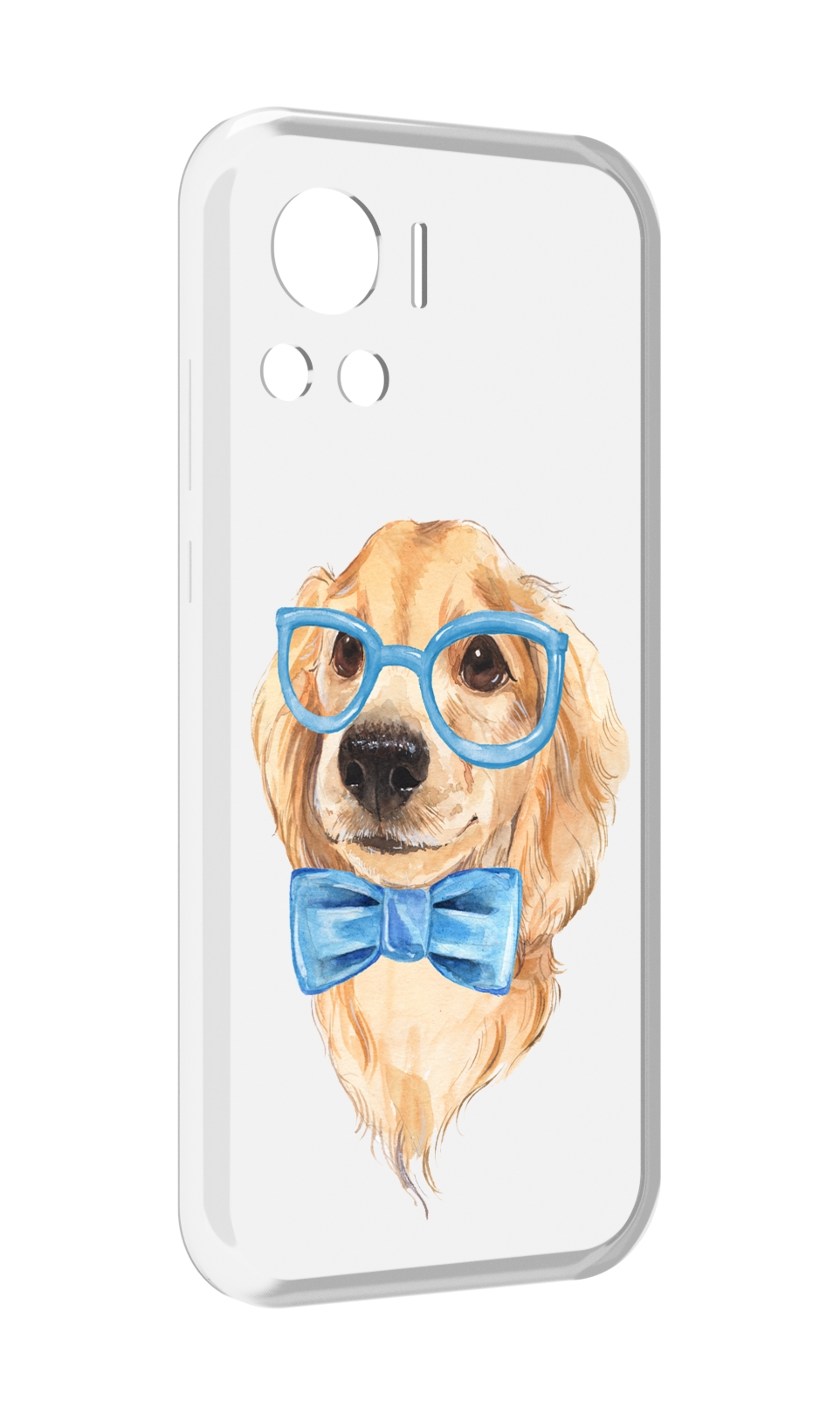 

Чехол MyPads Собака интеллигент для Motorola Edge 30 Ultra, Прозрачный, Tocco