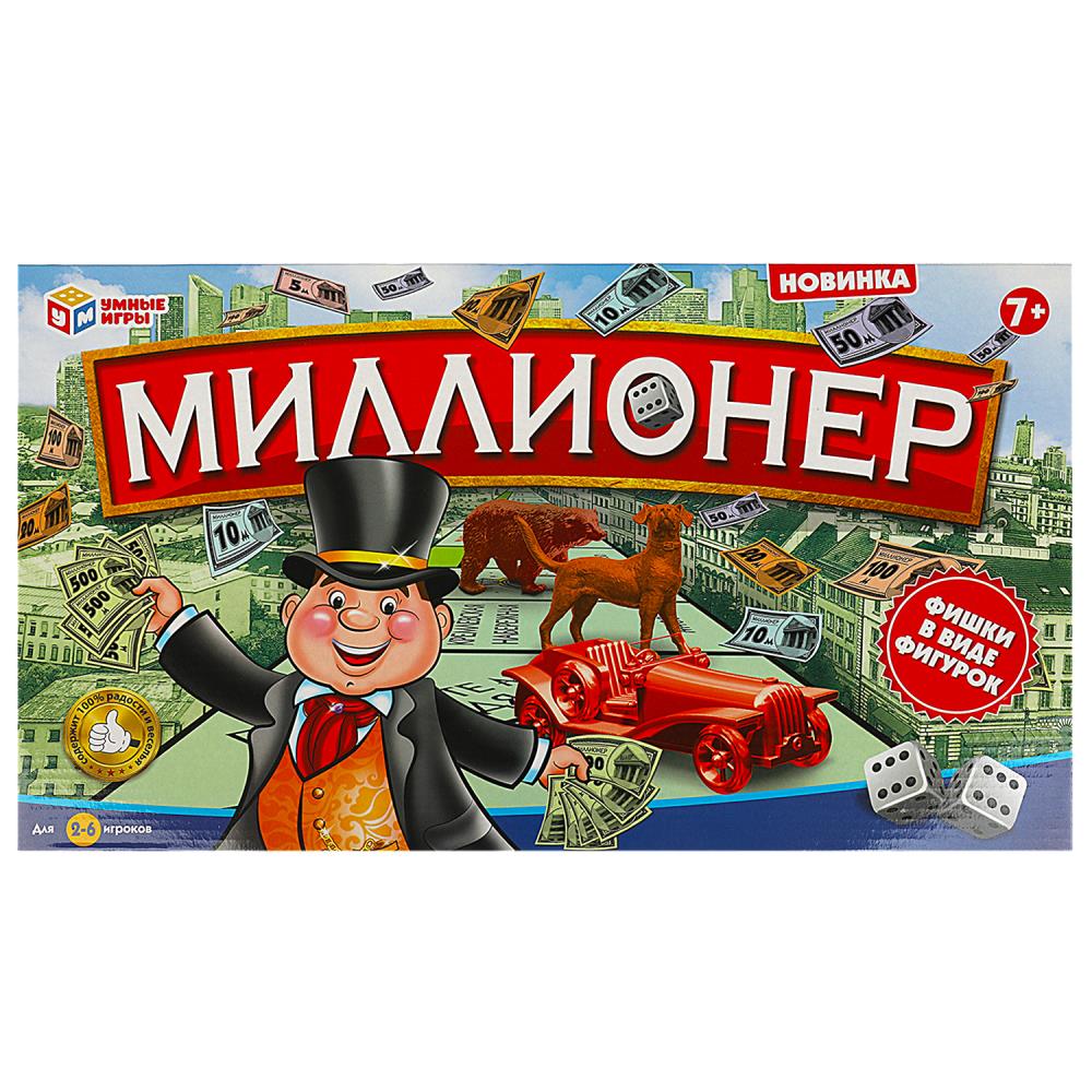 Игра настольная Миллионер Умные игры D105-H24015-R