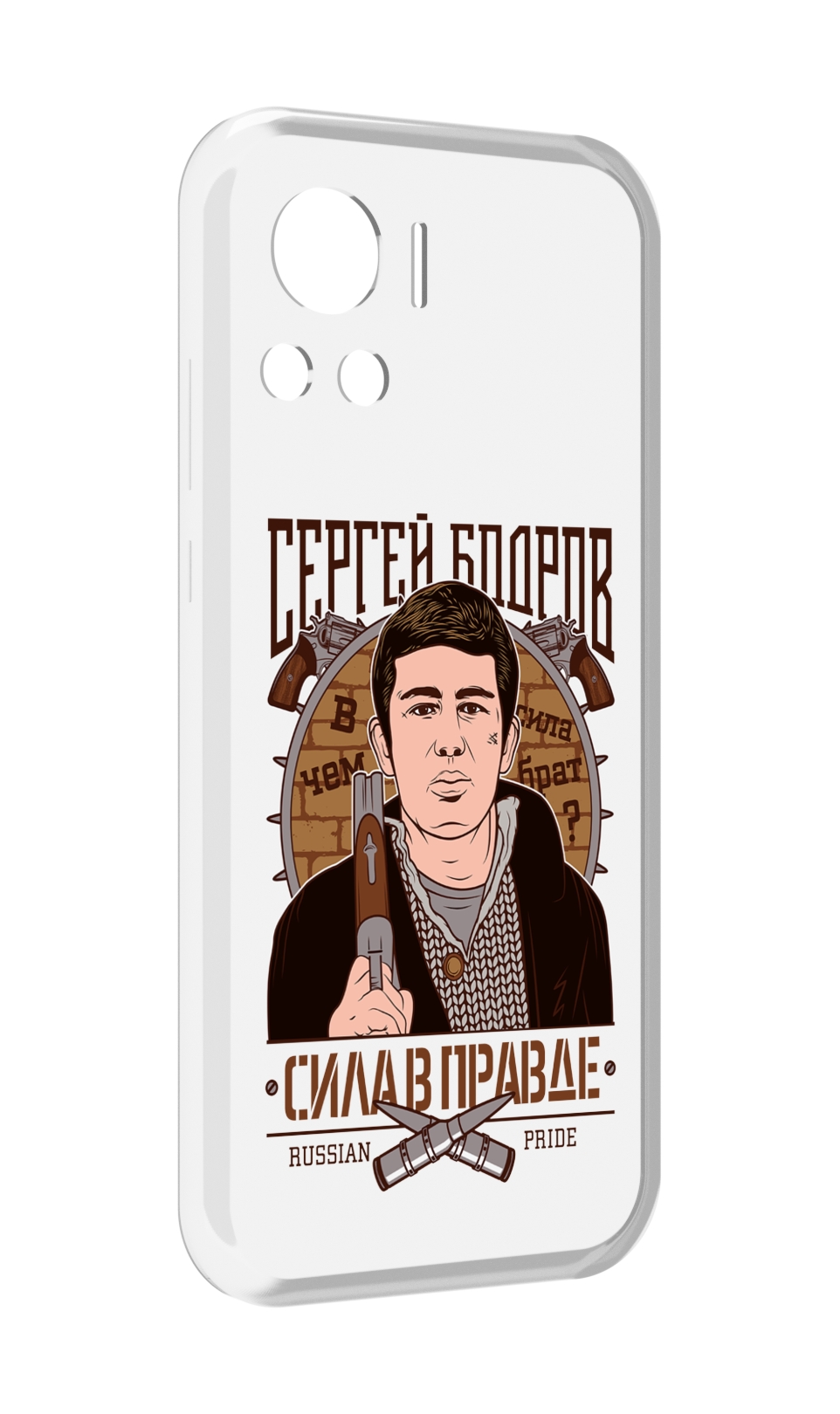 

Чехол MyPads Сергей Бодров для Motorola Edge 30 Ultra, Прозрачный, Tocco