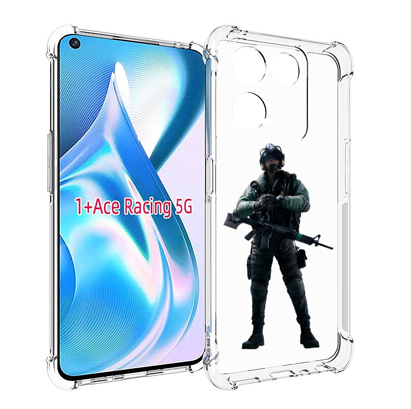 

Чехол MyPads Tom-Clancy's-Rainbow-Six-2 для OnePlus Ace Racing, Прозрачный, Tocco