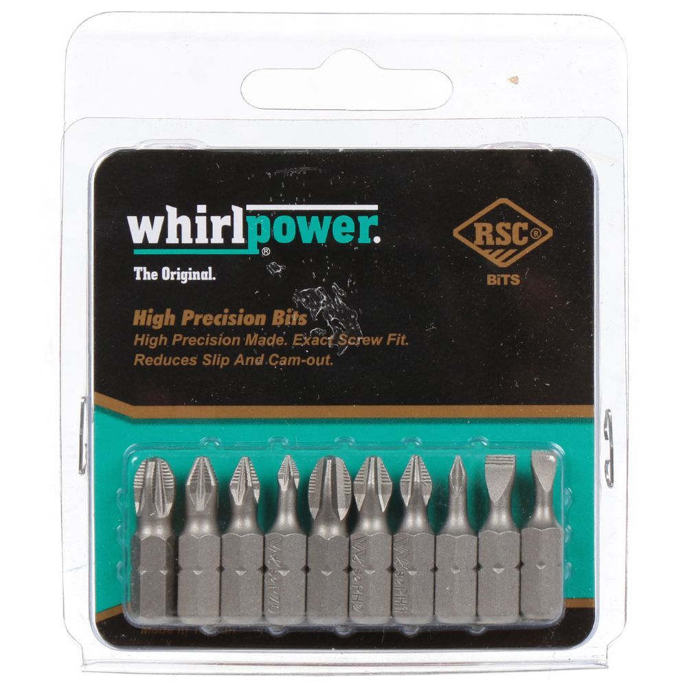 

Набор бит Whirlpower, Ассорти, Ph, Pz, Sl, 25 мм, 10 шт, 96М-SP2501sv.av