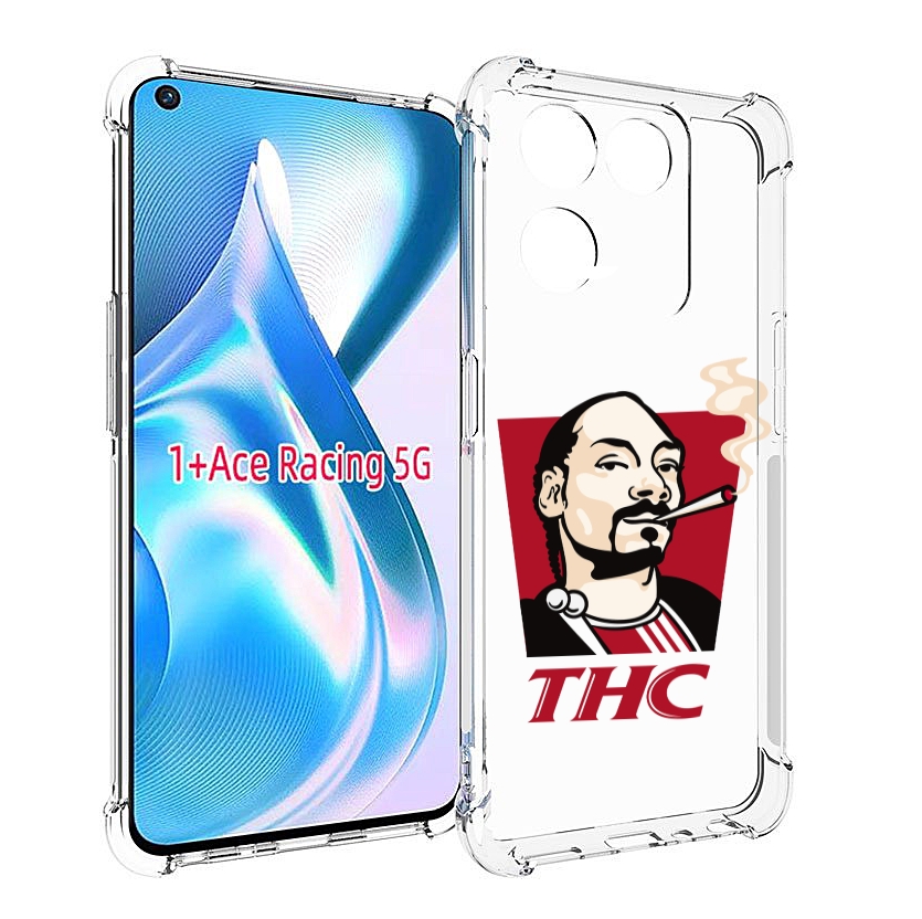 

Чехол MyPads THC для OnePlus Ace Racing, Прозрачный, Tocco