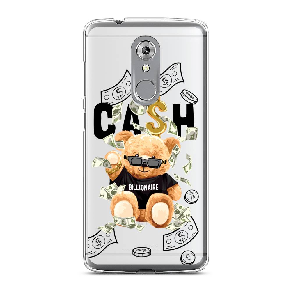 

Чехол на ZTE Axon 7 "Big cash", Черный;серый;бежевый, 131450-6