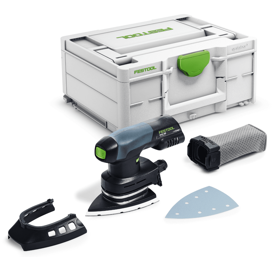 Аккумуляторная дельтавидная шлифовальная машинка Festool DTSC 400 Li-Basic 577507 машинка перевертыш hyper skidding с управлением жестами красный