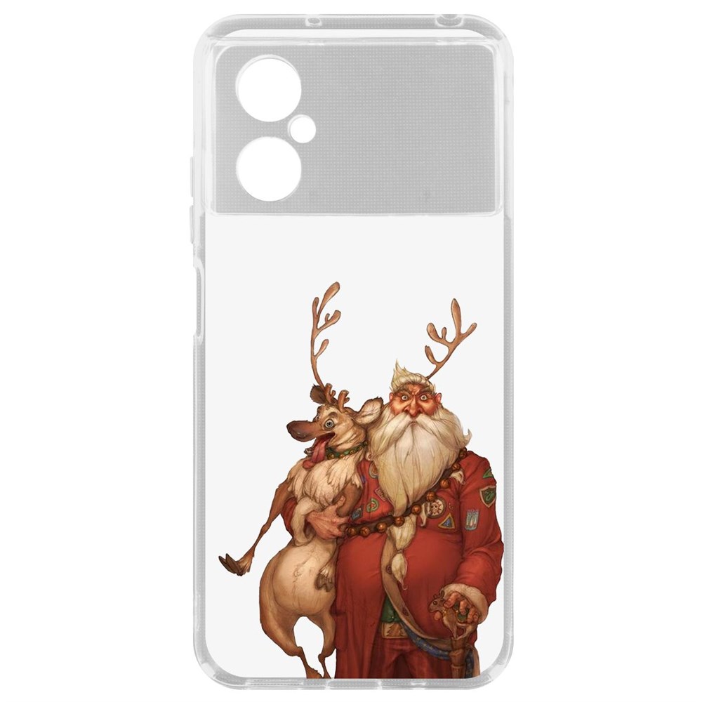 

Чехол-накладка Кейс К-команда для Xiaomi Poco M4 5G