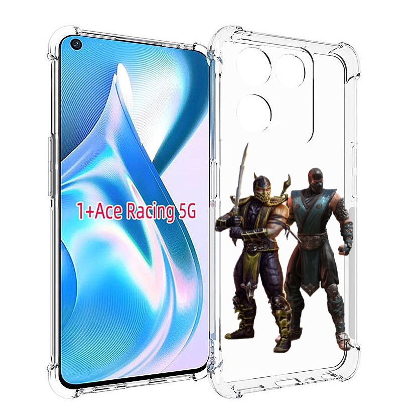 

Чехол MyPads Mortal-Kombat-1 для OnePlus Ace Racing, Прозрачный, Tocco