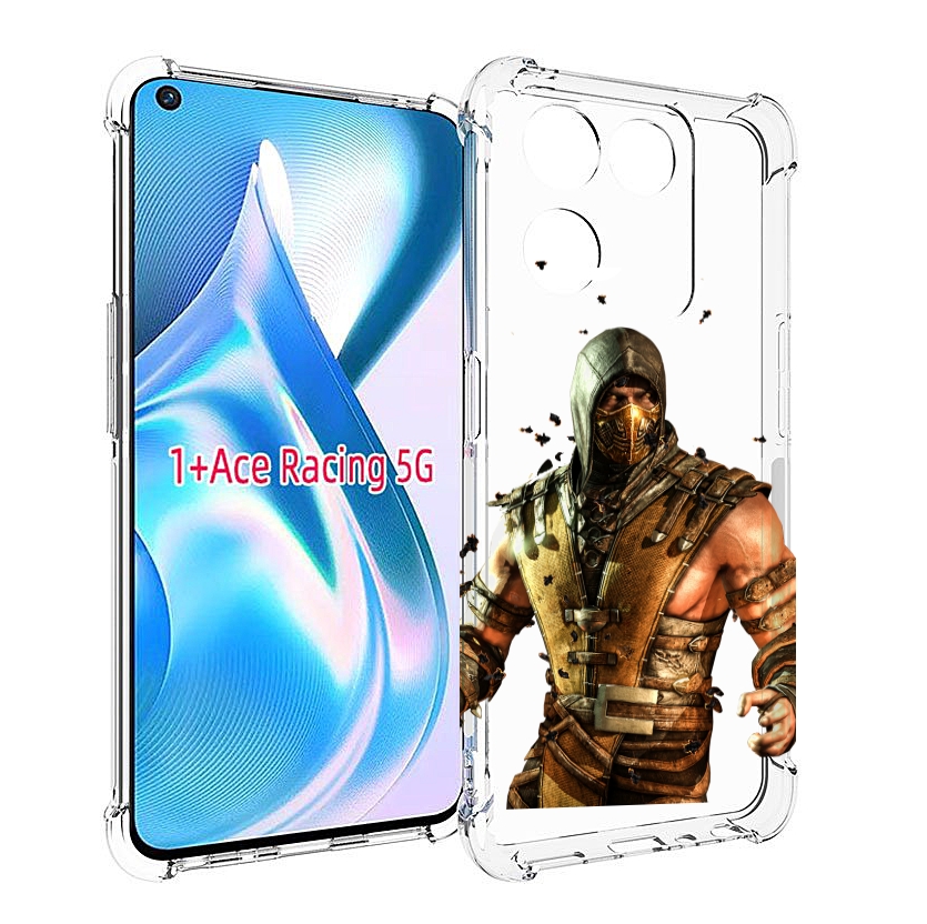 

Чехол MyPads Mortal Kombat scorpion для OnePlus Ace Racing, Прозрачный, Tocco