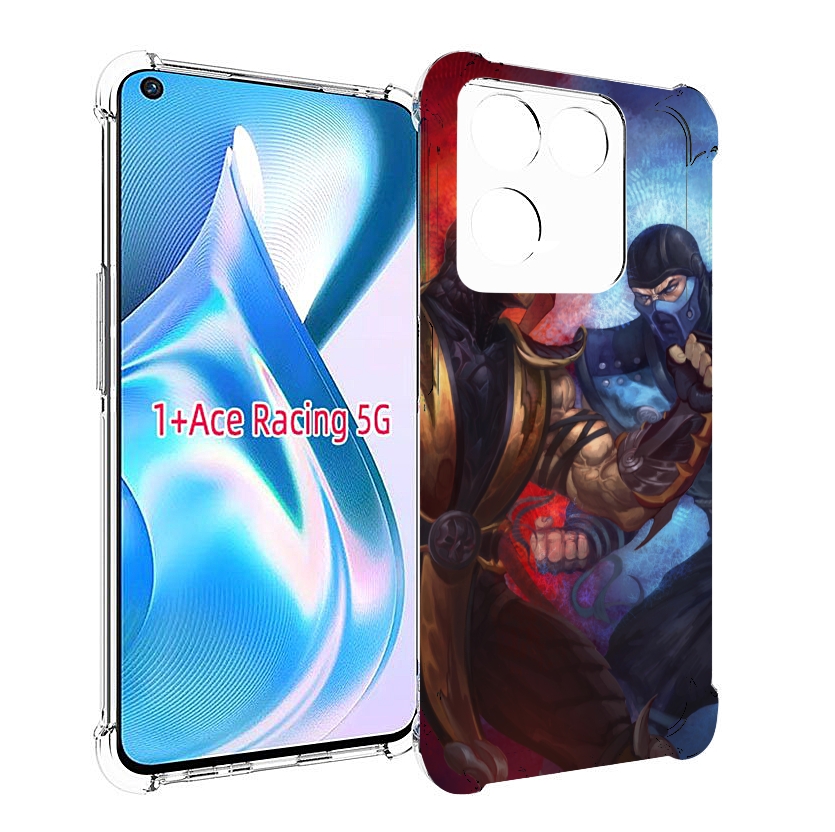 

Чехол MyPads Mortal Kombat art для OnePlus Ace Racing, Прозрачный, Tocco