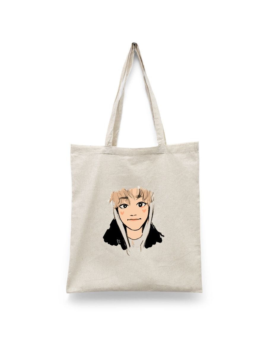 

Шоппер унисекс Каждому Своё Stray Kids/K-Pop MGSK11, белый, Stray Kids/K-Pop MGSK11