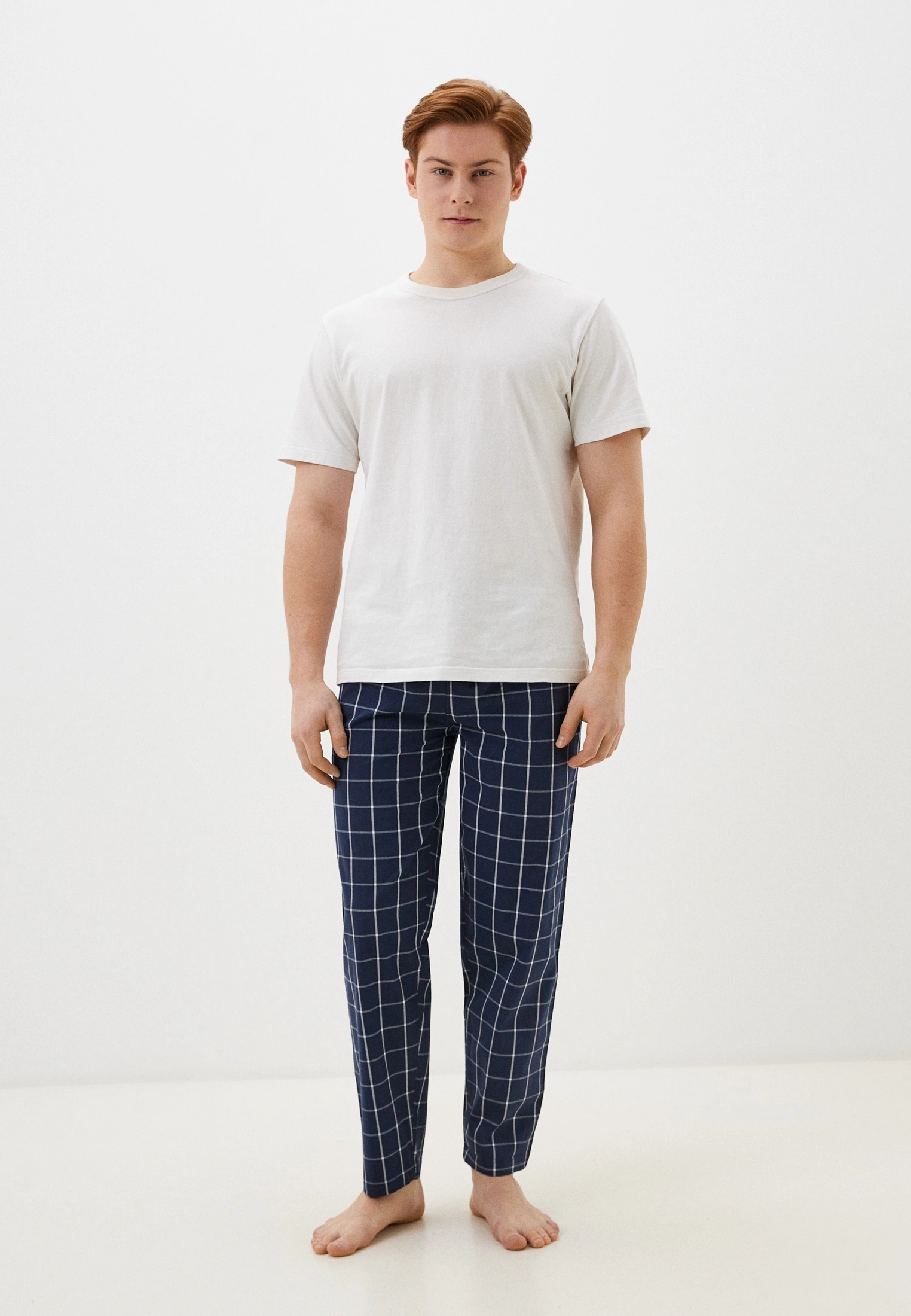

Брюки домашние мужские Cacharel 2240 синие XL, Синий, 2240