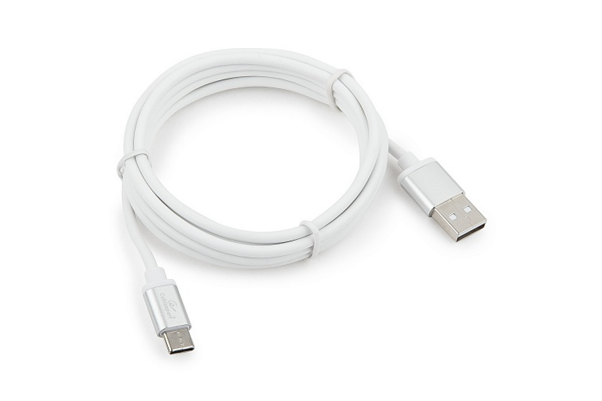 фото Кабель cablexpert usb type-c cc-s-usbc01w-1.8m