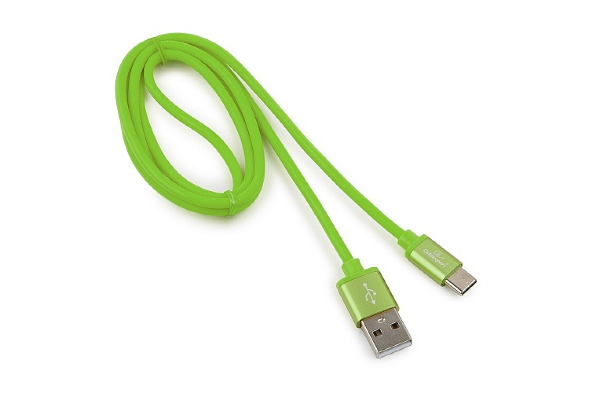 Кабель Cablexpert USB Type-C CC-S-USBC01Gn-1M