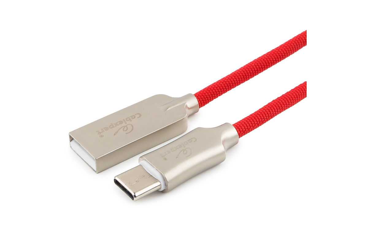 фото Кабель cablexpert usb type-c cc-p-usbc02r-1m