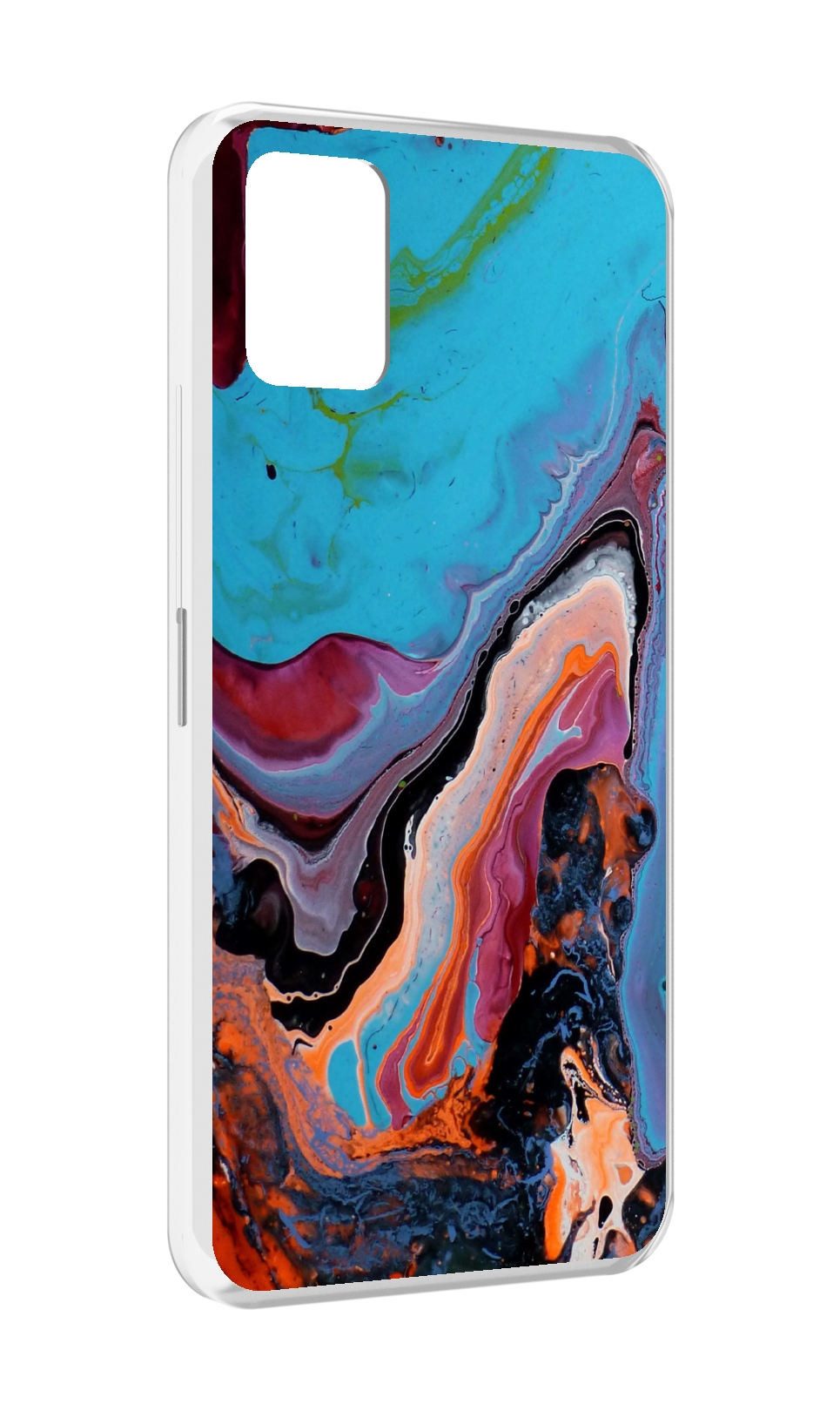

Чехол MyPads смешанные краски для Umidigi Power 5, Прозрачный, Tocco
