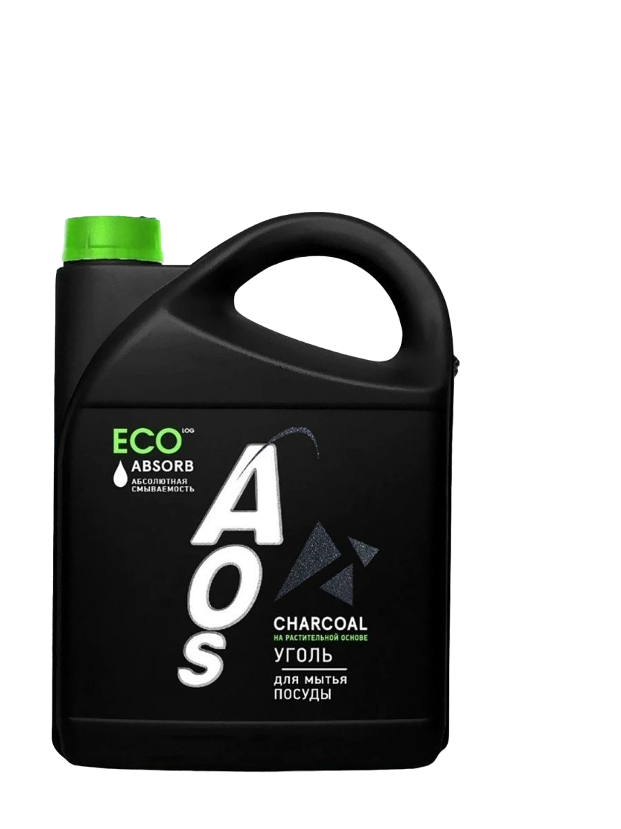 

Гель для мытья посуды AOS Eco уголь 4,8 кг