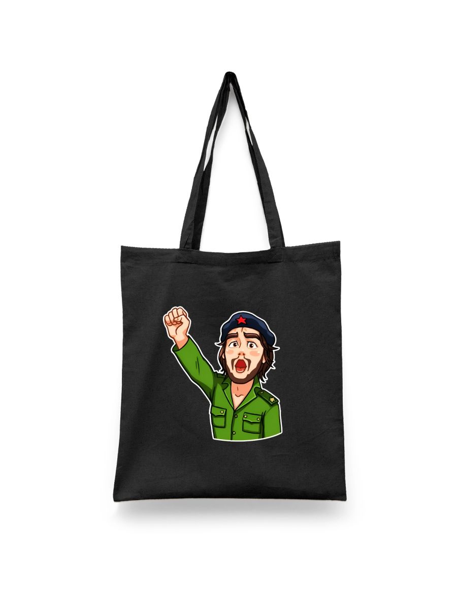 

Шоппер унисекс Каждому Своё Эрнесто Че Гевара/Куба/Свобода IZCHG10, черный, Эрнесто Че Гевара/Куба/Свобода IZCHG10