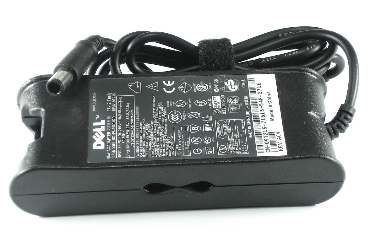 

Блок питания для ноутбуков Dell 19.5V 3.34A 7.4pin