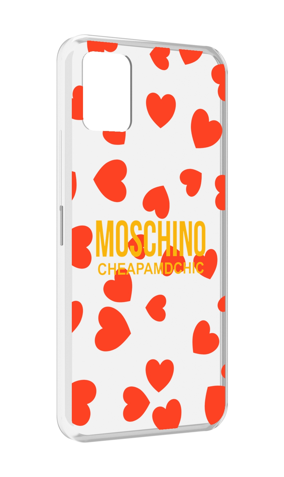 

Чехол MyPads сердца-москино для Umidigi Power 5, Прозрачный, Tocco