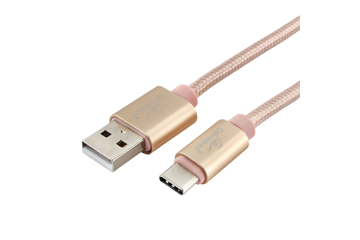 фото Кабель cablexpert usb type c cc-u-usbc02gd-1m