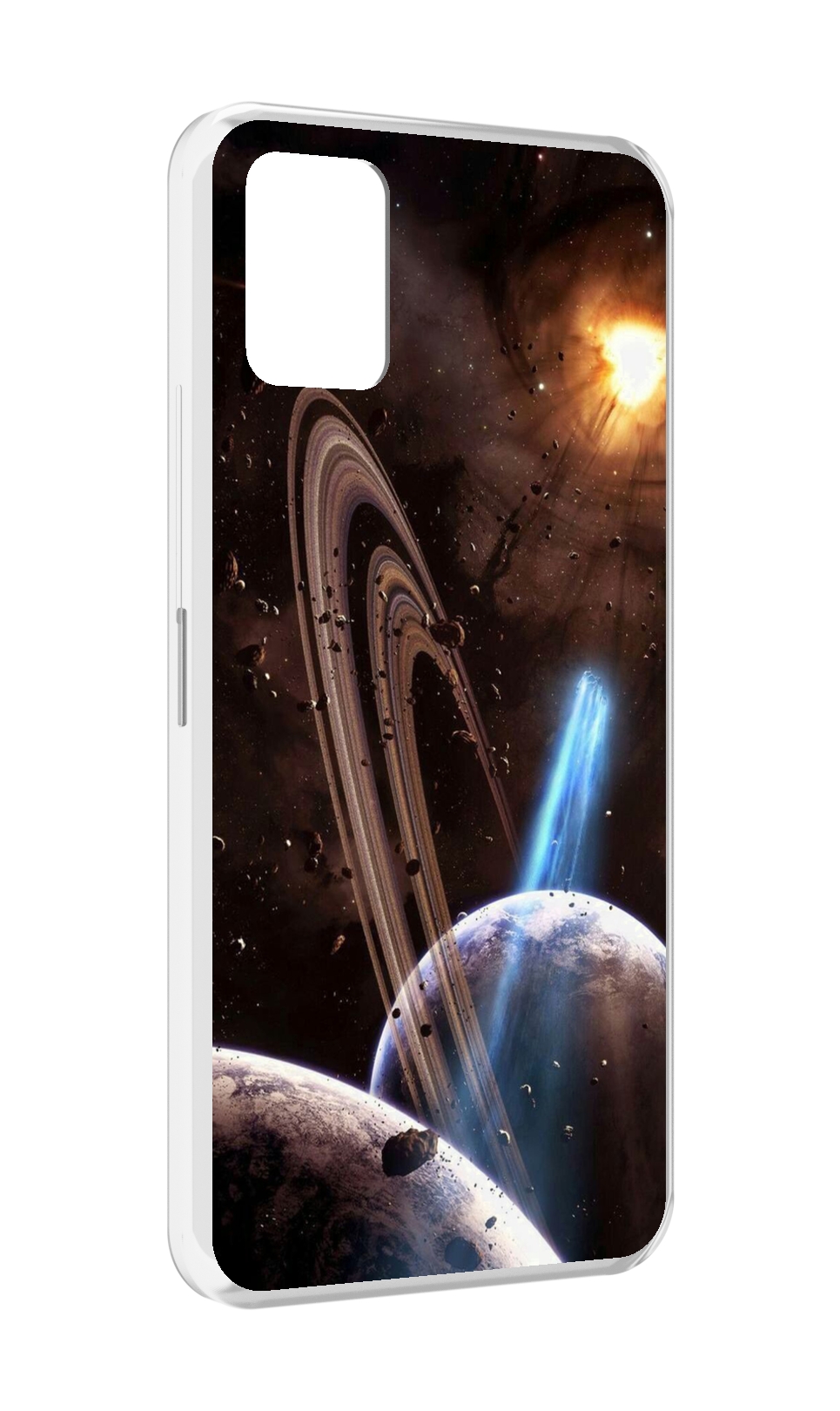 

Чехол MyPads сатурн в космосе для Umidigi Power 5, Прозрачный, Tocco