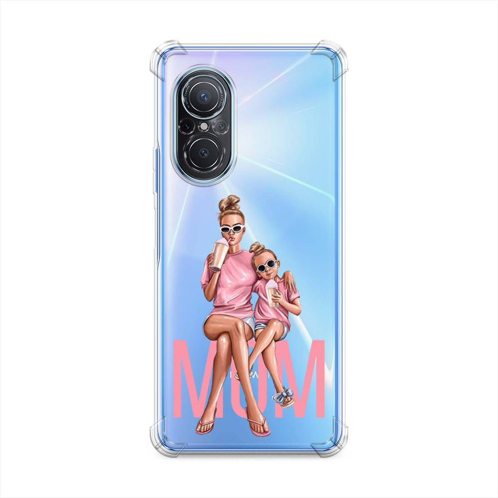 

Чехол Awog на Huawei Nova 9 SE "Lovely mom", Синий;бежевый;розовый, 6107251-1