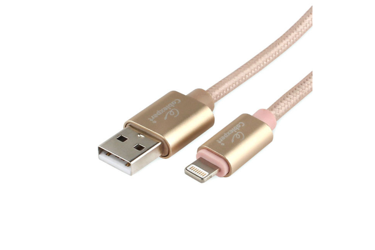 фото Кабель cablexpert usb lightning cc-u-apusb02gd-3m