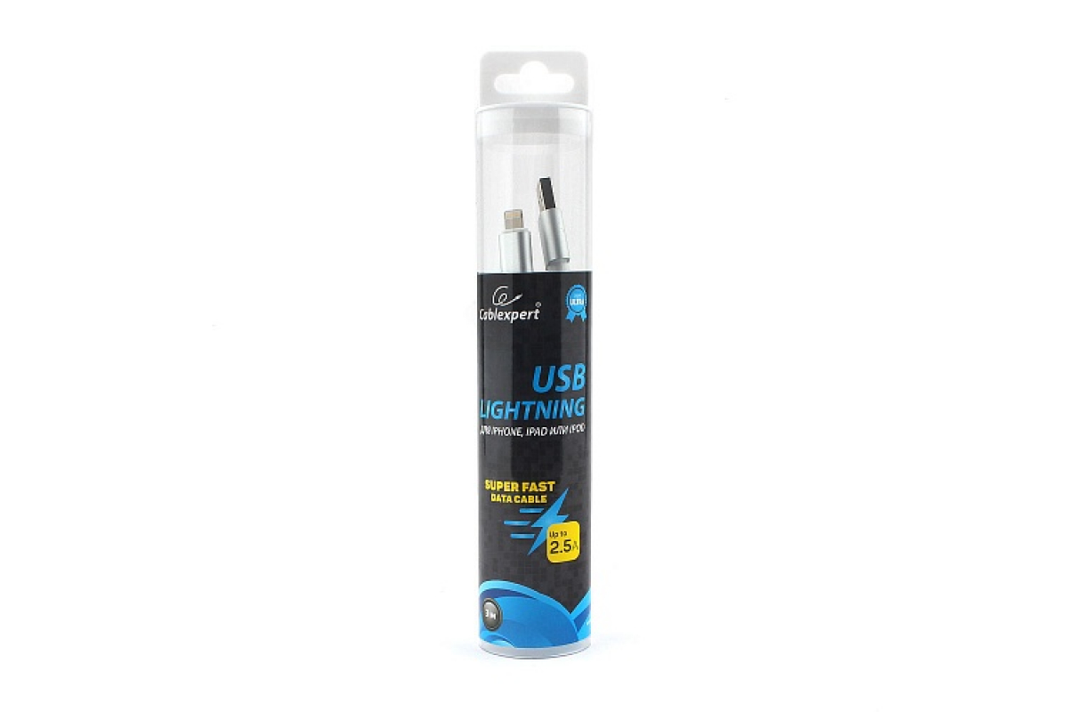 

Кабель Cablexpert USB Lightning CC-U-APUSB01S-3M