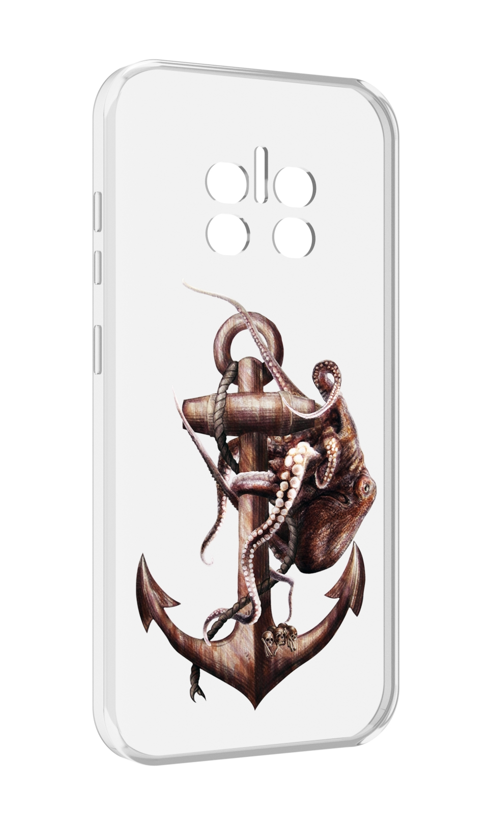 

Чехол MyPads ржавый якорь для Doogee V11, Прозрачный, Tocco