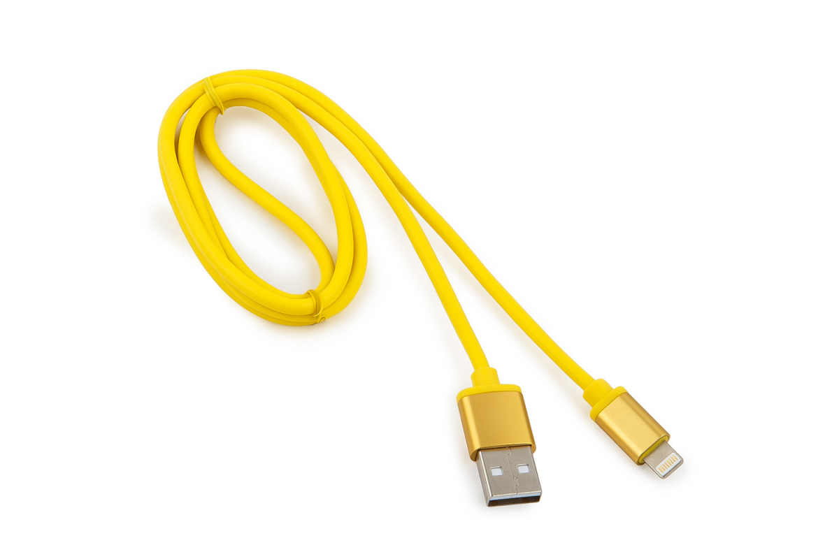 фото Кабель cablexpert usb lightning cc-s-apusb01y-1m