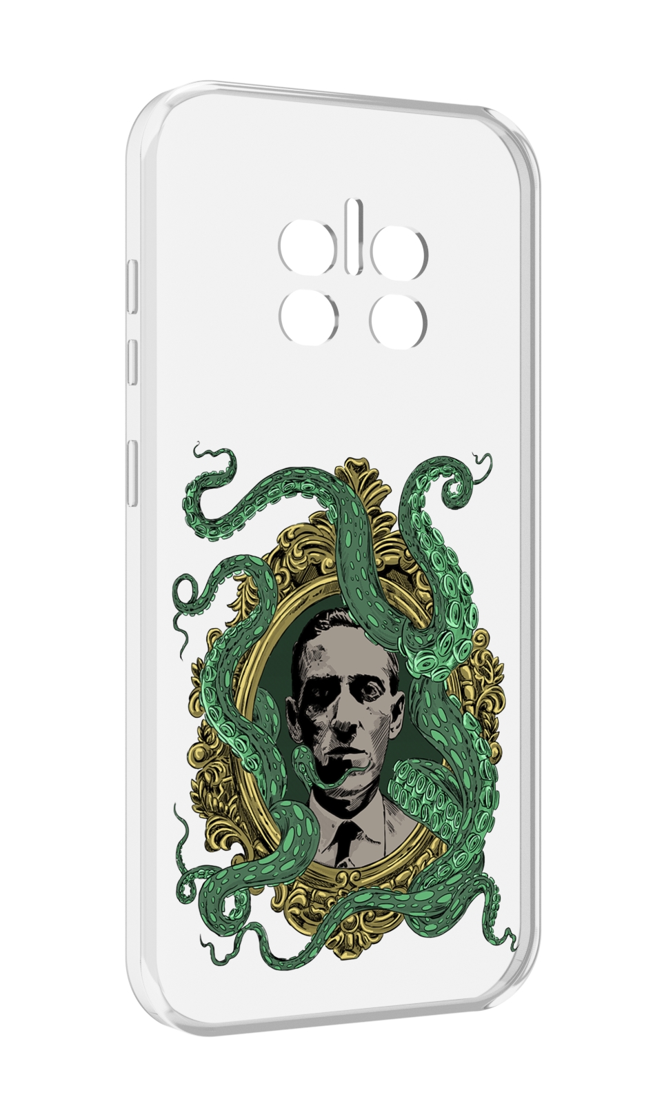 

Чехол MyPads портрет с кракеном для Doogee V11, Прозрачный, Tocco