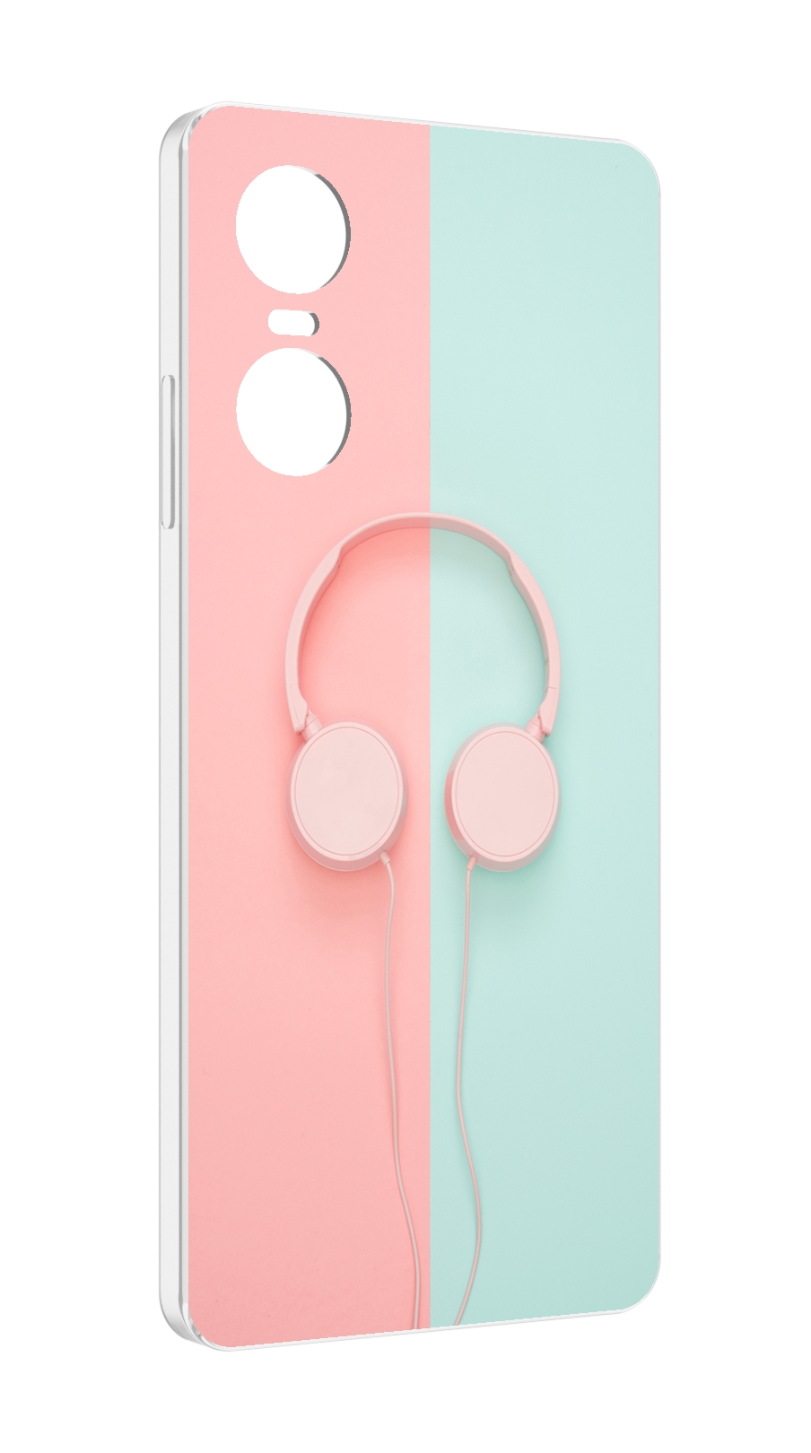 

Чехол MyPads наушники-минимализм для Tecno Pop 6 Pro, Прозрачный, Tocco